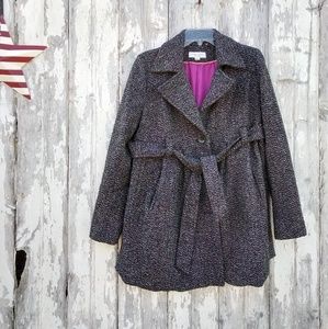 Liz Lange maternity button coat